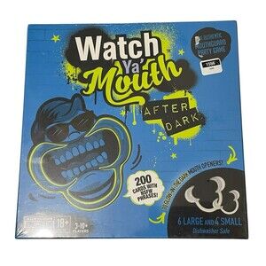 New Buffalo Games Watch Ya Mouth After Dark Adult Game Board Game New Sealed